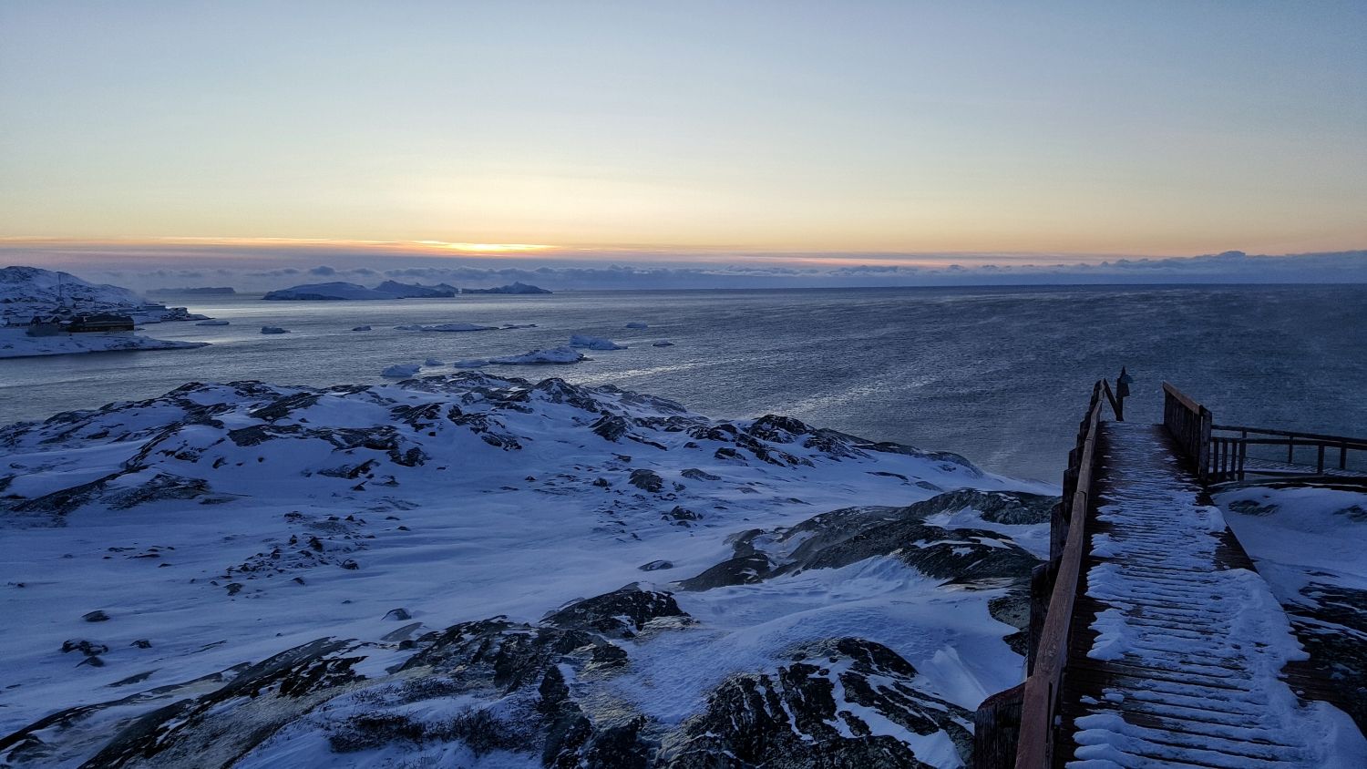 Ilulissat sunset2