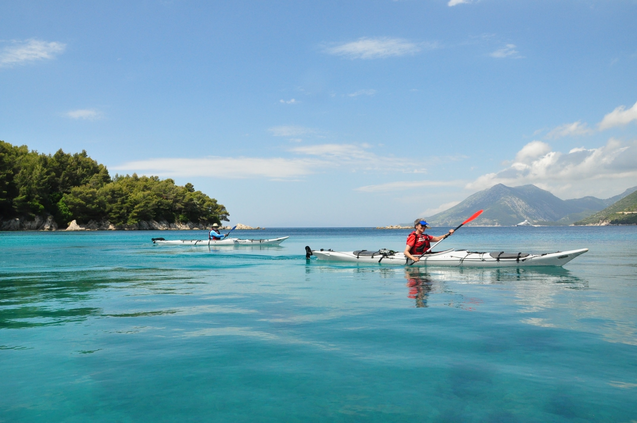 Kayaking island Credit Huckfin Adventure Travel 4