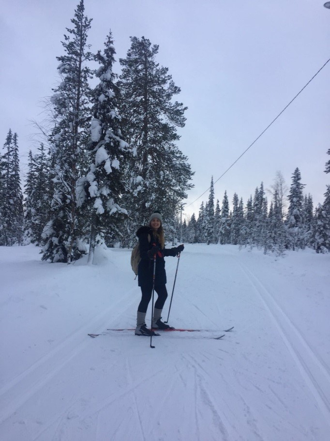 cross country skiing