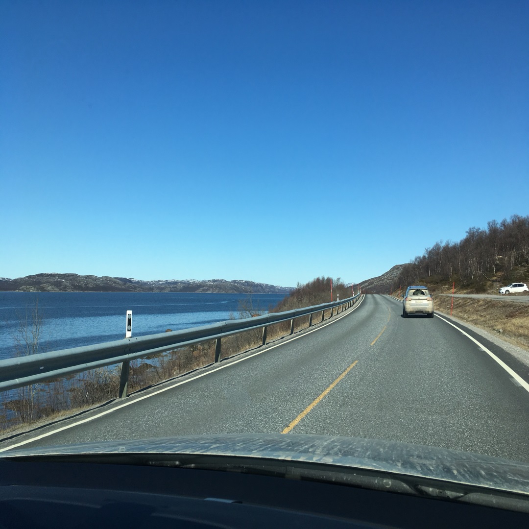 driving into Kirkenes No Credit